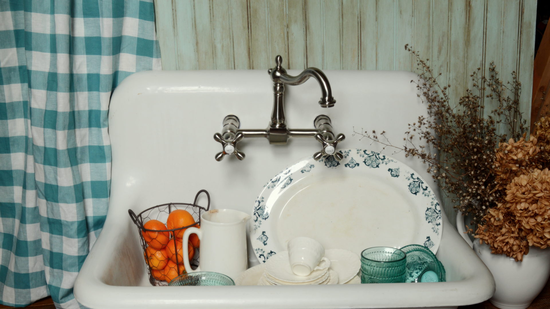 restore an old fashioned kitchen sink